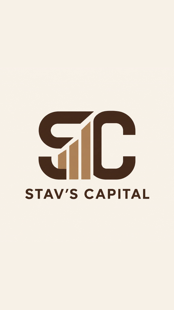 STAV’S CAPITAL — הלוגו עם עמודות הצמיחה